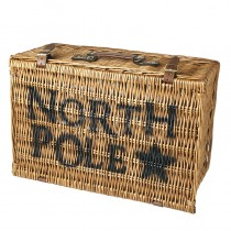 Willow Basket North Pole Medium Size