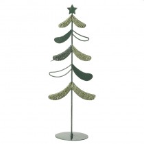 Metal Green Xmas Tree Lrg