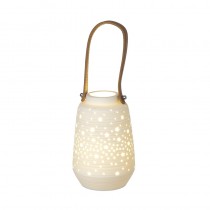 Lantern Wth Cut Out Stars And Handle Sml