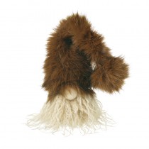 Gonk With Dark Hat And Curly Beard Sml