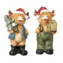 Christmas Highland Cow Mix