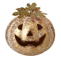Gold Metal Pumpkin