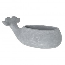 Cement Whale Pot
