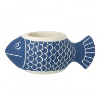 Blue Fish Pot/Planter