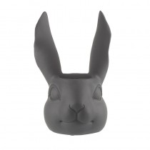 Black Bunny Head Pot