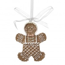 Resin Gingerbread Man Hanging Decoration
