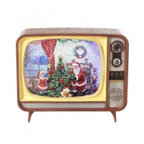 Musical Led Christmas Scene Tv Decor