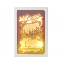 Forest Twilight Scene