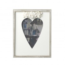 Wooden Frame With Heart Shape