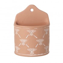 Wall Hanging Bee Design Flower Pot