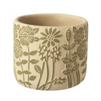Small Cement Flower Pot