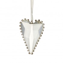 Glass Heart With Edge Detail