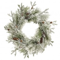 Snowy Cone Wreath