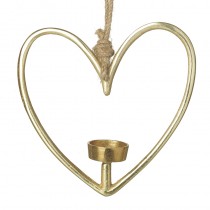 Hanging Cut Out T Light Heart