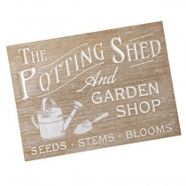 The Potting Shed Sign