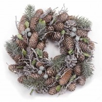 Small Pinecone Wreath