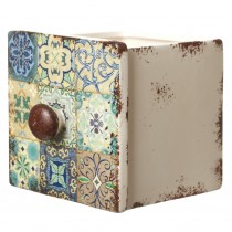 Ceramic Drawer Style Pot - Medium