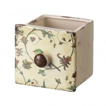 Ceramic Drawer Style Pot - Medium