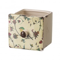 Ceramic Drawer Style Pot - Small