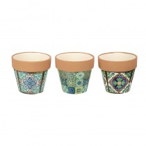 Large Green Plant Pot Mix