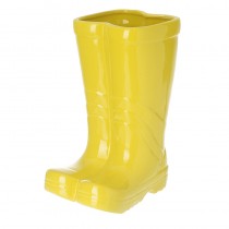 Small Ceramic Yellow Wellington Plantpot