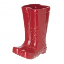 Ceramic Red Wellington Plant Pot Lg