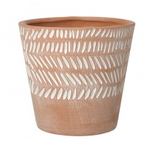 Large Pattern Terracotta Pot