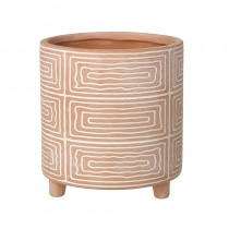 Terracotta Pot On Small Legs