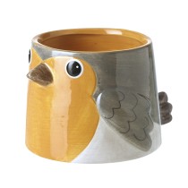 Ceramic  Robin Pot