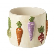 Vegetable Ceramic Pot Holder Sml