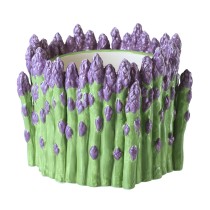 Asparagus Ceramic Plant Pot