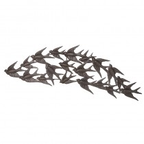Swallow Formation Metal Wall Art