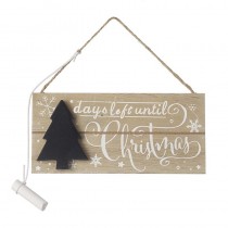 Chalkboard Days Left Until Christmas
