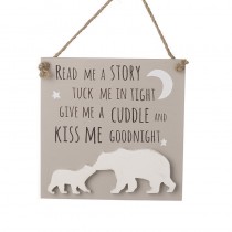 Kiss Me Goodnight Sign