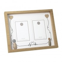 Love Hearts Double Frame