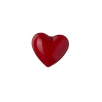 Small Glass Red Heart