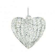Hanging Glass Heart