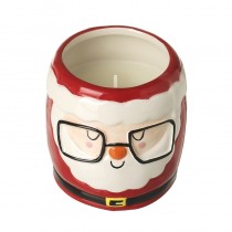 Santa Pot With Candle