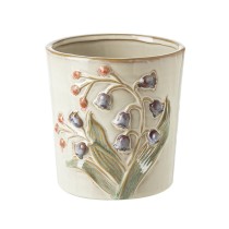 Floral Ceramic Pot Holder Sml