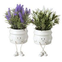 Lavender Pots With Legs