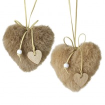 Fluffy Hanging Hearts Mix