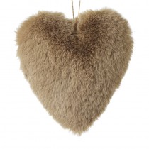 Fur Fawn Heart Hanger