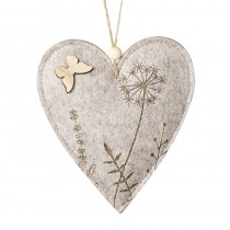 Hanging Felt Heart