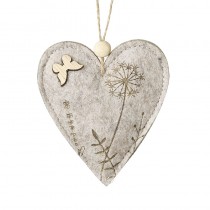 Hanging Felt Heart