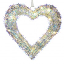 Light Up Heart Wreath