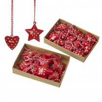 Star Heart Metal Hanging Mix