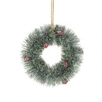 Small Round  Wreath With Berries