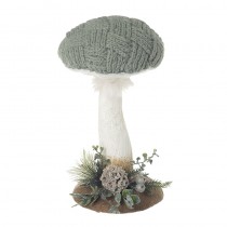 Knitted Pale Green Toadstool