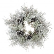 Snowy Fir Tree Wreath