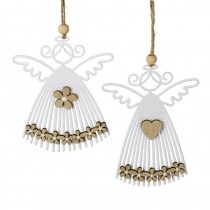 Hanging Angel With Flower & Heart Mix